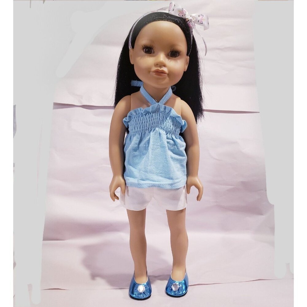 Journey Girl Brand Callie Doll Brown Eyes Black Hair Gorgeous